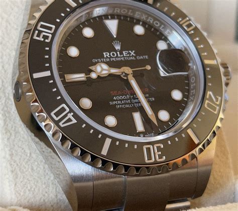 [ VENDUTO]Vendo Rolex Seadweller 126600 scritta rossa